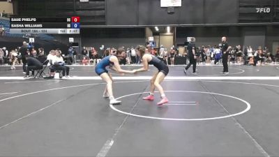 124 lbs Cons. Round 3 - Saije Phelps, Doane vs Sasha Williams, High School