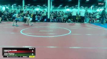 84 lbs Round 3 (10 Team) - Dom Pizzuli, Finger Lakes Elite vs Preston Dorn, ACES