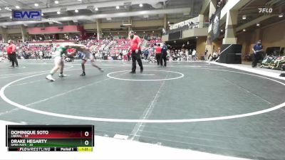 120 lbs Cons. Round 1 - Dominique Soto, Liberal vs Drake Hegarty, Open Mats