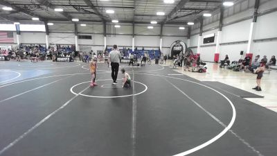 62 lbs Rr Rnd 2 - Raiden Crook Hutsler, White River Jr. WC vs Maverick Paminto, Gladiator Wrestling