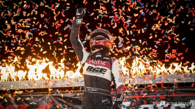 Chuck Leary Racing C.J. Leary Cracks #LetsRaceTwo Code With USAC Sprints At Eldora ...