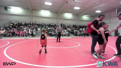 43 lbs Rr Rnd 4 - Gatlin Gates, Vian Wrestling Club vs Raiden Foster, Roland Youth League Wrestling