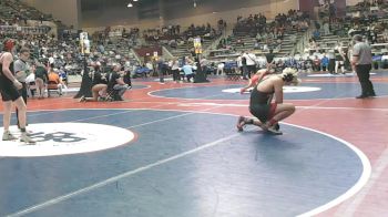 4A 190 lbs Quarterfinal - Hollis Anderson, Mena vs Zeke Brown, DOVER HIGH SCHOOL