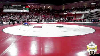 157 lbs Semifinals (8 Team) - Jaxon Grigsby, SAND SPRINGS vs Ishmael Guerrero, STILLWATER