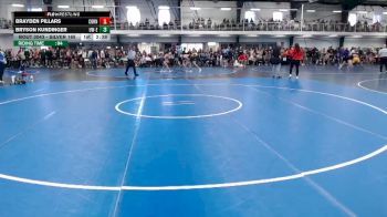 Silver 165 lbs Champ. Round 1 - Brayden Pillars, Cornell College vs Bryson Kundinger, Wisconsin-Eau Claire
