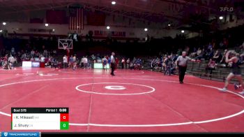 138 lbs Cons. Round 5 - Kameron Mikesell, Western Boone vs Jason Shuey, Columbus North