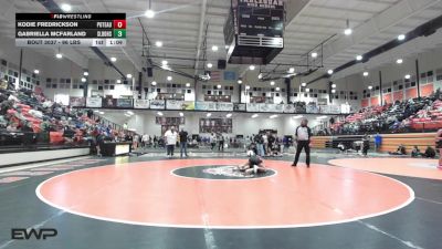 96 lbs Quarterfinal - Kodie Fredrickson, Poteau High School Girls vs Gabriella Mcfarland, Sallisaw Lady Black Diamonds