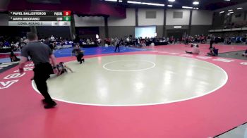 144 lbs Cons. Round 3 - Javen Medrano, Lubbock vs Pavel Ballesteros, Fort Worth Paschal