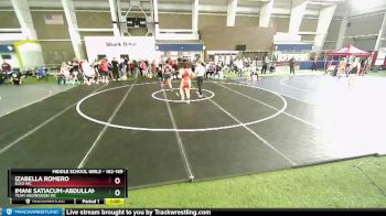 162-169 lbs Round 3 - Imani Satiacum-Abdullah, Team Aggression WC vs Izabella Romero, Elko WC