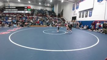 115 lbs Cons. Semi - Jaxynn Norman, Upton vs Lucy Ticknor, Glenrock