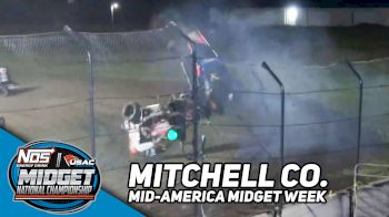 Highlights | 2023 USAC Mid-America Midget Week at Mitchell County Fairgrounds