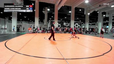 31 lbs Champ. Round 1 - Alessandro Calderon, Sons Of Thunder Wrestling vs Daniel La'iku Molina, Legends Of Gold Las Vegas