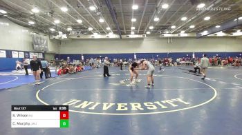 165 lbs Consi Of 16 #1 - Sam Wilson, Norwich vs Christian Murphy, JWU