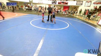 47-51 lbs Rr Rnd 2 - Libbie Bledsoe, Woodland Wrestling Club vs Brinley Carter, Bartlesville Wrestling Club