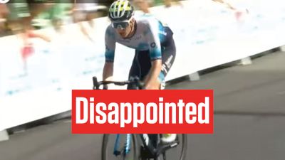 Disappointed Matteo Jorgenson In Stage 12