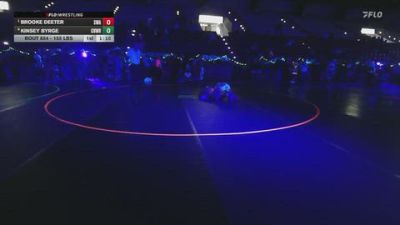 155 lbs Quarters - Brooke Deeter, Sanderson Wrestling Academy vs Kinsey Byrge, Charger Wrestling