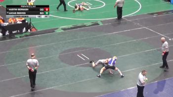 124 lbs Consolation - Austin Bernash, Chestnut Ridge vs Lucas Reeves, Nazareth