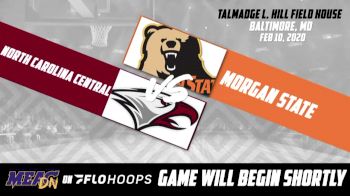 NC CENTRAL vs. MORGAN - 2020 NC Central vs Morgan State | MEAC Men's Basketball