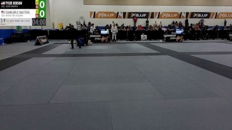 TYLER BENSON vs GIANCARLO BAUTISTA 2026 PBJJF Pan American Jiu-Jitsu Championships