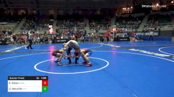 85 lbs Quarterfinal - Kingston Sikes, Moore vs Olin Neuville, X-Factor Elite