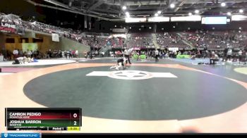 160 lbs Cons. Round 3 - Joshua Barron, Riverton vs Camron Pedigo, Mountain Home