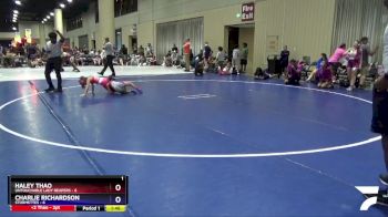 62 lbs Round 3 (4 Team) - Charlie Richardson, Stormettes vs Haley Thao, Untouchable Lady Reapers