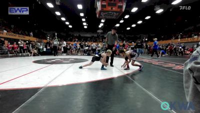 73 lbs Consi Of 8 #2 - Jessen Madrid, Chickasha Youth Wrestling vs Maddox Golden, Team Nomad