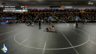 126 lbs Quarterfinal - Martez Sheard, La Crosse Aquinas vs Bobby Ruscitti, Lombard (Montini)