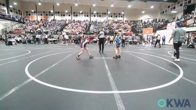 95 lbs Rr Rnd 3 - Montanna Eubanks, Genesis Wrestling vs Breanna Hunt, Heat