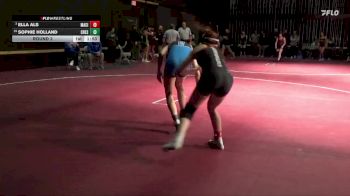 115 lbs Round 2 - Ella Als, Mason City vs Sophie Holland, Crestwood