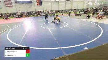 106 lbs Quarterfinal - Joshua Jaramillo, New Mexico Bad Boyz vs Josiah Maestas, Pride Wrestling