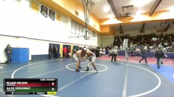 285 lbs Cons. Round 1 - Blaine Nelson, Shiprock vs Ra`ed Deschinny, Winslow