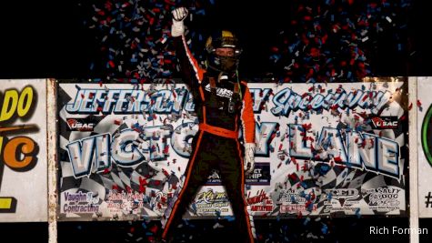 Logan Seavey Claims Elusive Jefferson County Speedway Win With USAC Midgets