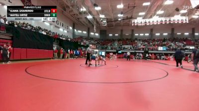 120 lbs Quarterfinal - Iliana Izquierdo, Little Elm vs Nayeli Ortiz, Eastwood