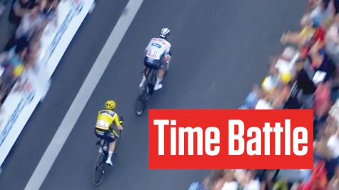 Jonas Vingegaard & Tadej Pogacar BATTLE For Precious Seconds To End Stage 14 At Tour de France 2023