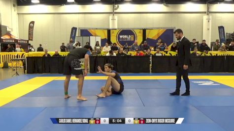 Zion-Onyx Rigor McGuire vs Carlos Daniel Hernandez Bonal 2024 World IBJJF Jiu-Jitsu No-Gi Championship