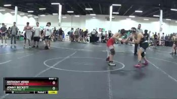 160 lbs Semis (4 Team) - Anthony Verdi, Saint Peter`s Prep vs Jonny Beckett, PA Alliance Red