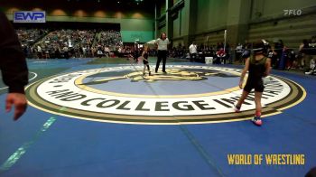 46 lbs Consi Of 8 #2 - Rhyan Rivera, FLOW Academy vs Macie Ensley, Middleton Vikings Wrestling Club