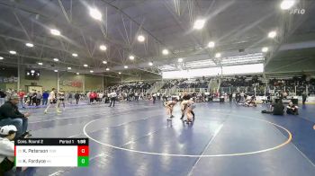 150 lbs Cons. Round 2 - Konnor Fordyce, Kuna Klub vs Kellen Peterson, True Grit Wrestling