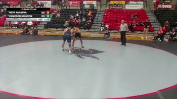 184 lbs 3rd Place Match - Cameron Johnson, Central Oklahoma vs Seth Sarasua, Central Oklahoma