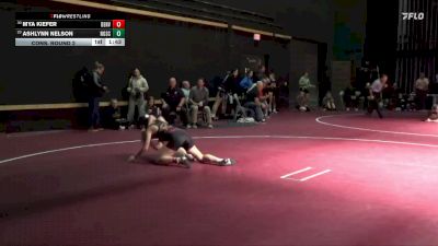 110 lbs Cons. Round 2 - Mya Kiefer, Denver vs Ashlynn Nelson, North Scott