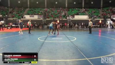 6A 190 lbs Cons. Round 3 - Allen Frazier, Center Point HS vs Maurice Johnson, Columbia