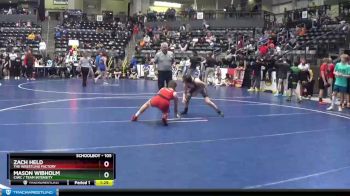105 lbs Cons. Round 3 - Zach Held, The Wrestling Factory vs Mason Wibholm, CIWC / Team Intensity