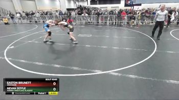 119 lbs Cons. Round 2 - Easton Brunett, Wisconsin vs Nevan Doyle, Askren Wrestling Academy