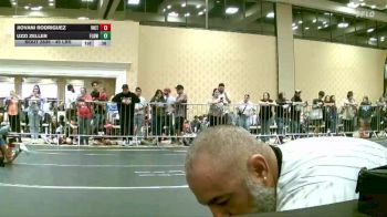 49 lbs Consolation - Jiovani Rodriguez, Victory Wrestling-Central WA vs Uzzi Zeller, Flow Academy HI