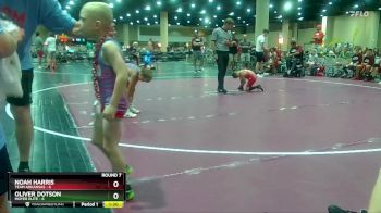 55 lbs Round 7 (8 Team) - Oliver Dotson, Moyer Elite vs Noah Harris, Team Arkansas