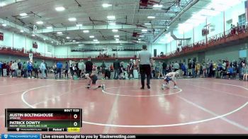 95 lbs Champ. Round 3 - Patrick Dowty, Indian Creek Wrestling Club vs Austin Boltinghouse, Spencer