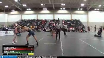 141 lbs Quarters & 1st Wb (16 Team) - Kyle Kantola, Indiana Tech vs Trent Leon, Reinhardt University (GA)