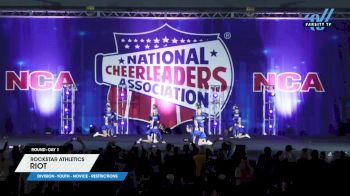 Rockstar Athletics - Riot [2025 L1 Youth - Novice - Restrictions Day 1] 2025 NCA Milwaukee Classic