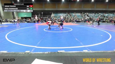 108 lbs Consi Of 8 #1 - Judah Teague, Durham Wrestling Club vs Enzo Rodriguez, California Grapplers